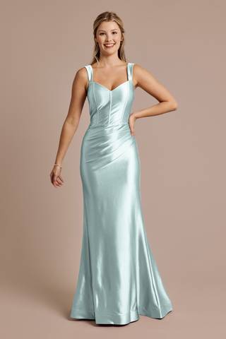 View Galina Signature Sculpting Satin Tank Dress in all available color and sizes Picture of Sculpting Satin Tank Dress